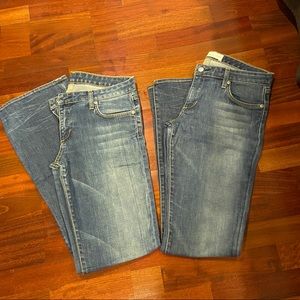 2 pack Paper Denim jeans